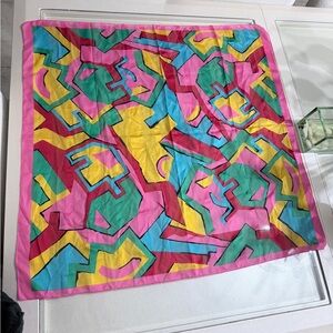 Colorful Geometric Scarf
